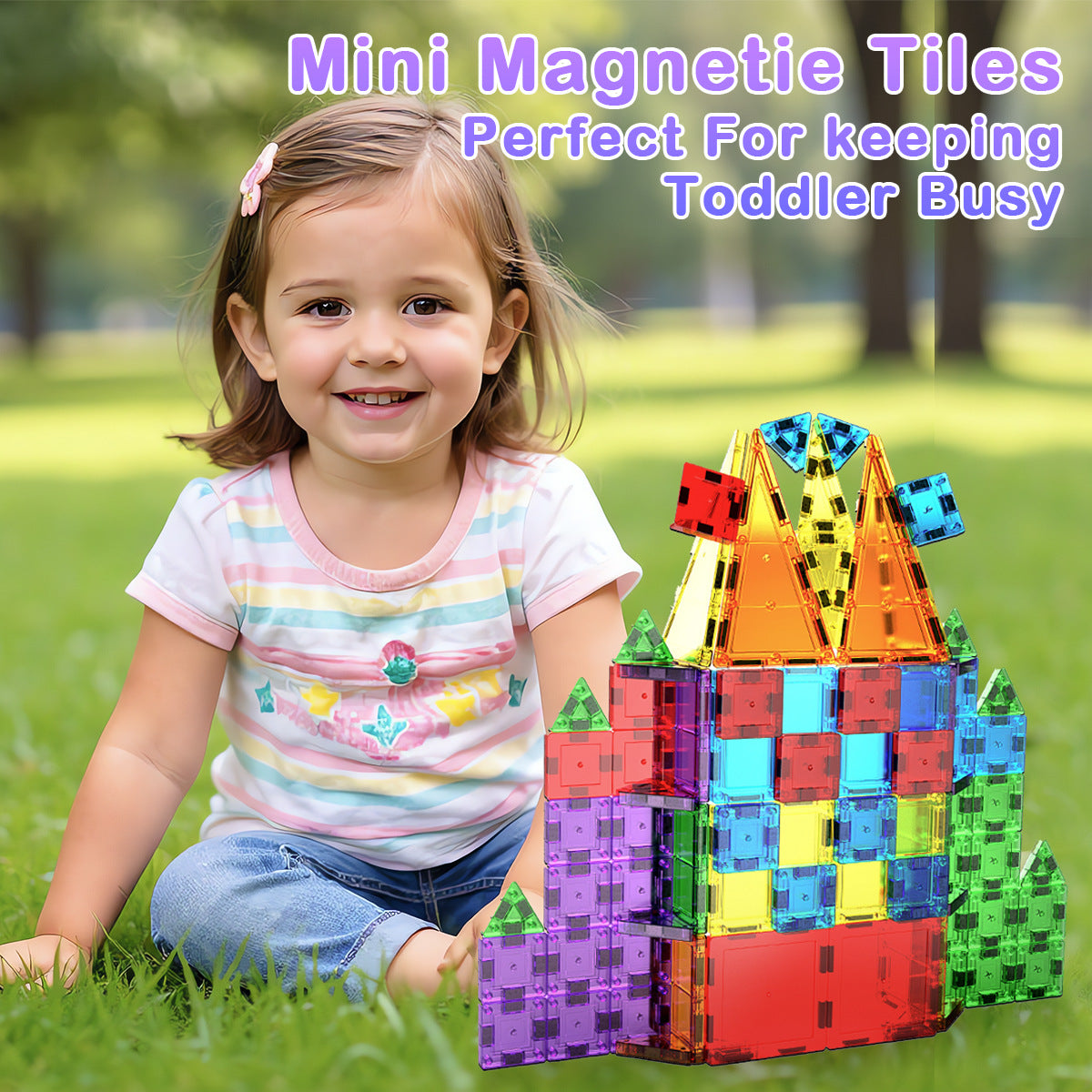 32PCS Magnetic Building Blocks Set for Kids